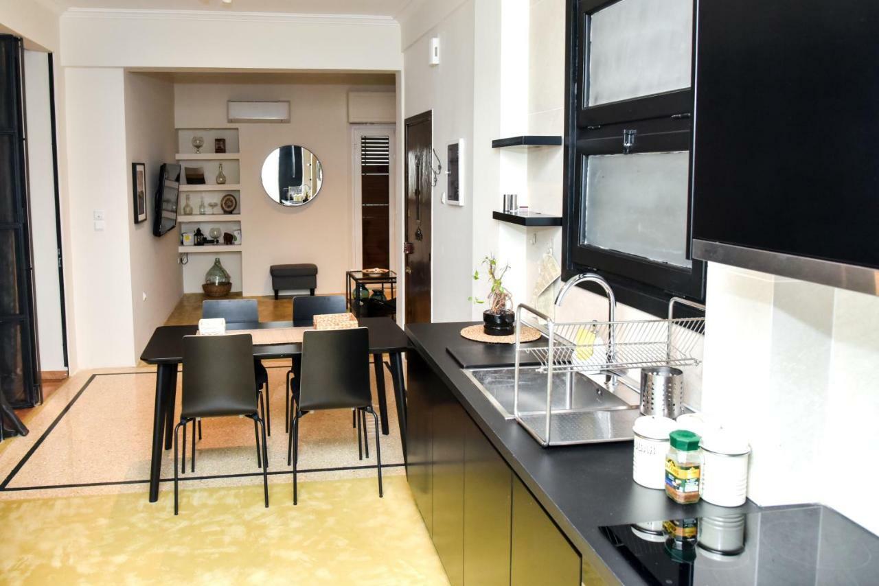 Central Apartment At Echarxia 2 Beds For 5 Pers By Mps Athens Exterior photo